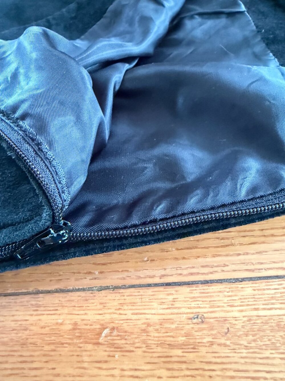 Danier Leather Black Suede Maxi Skirt - Picture 11 of 15